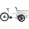 Seitenansicht des weißen MK1-E von Butchers and Bicycles
