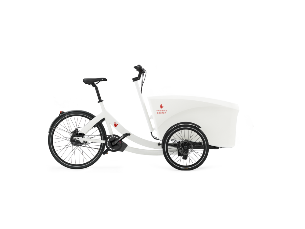 Triobike Boxter in weiß rechte Seite