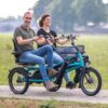 Van Raam Fun2Go Paralleltandem türkisblau matt